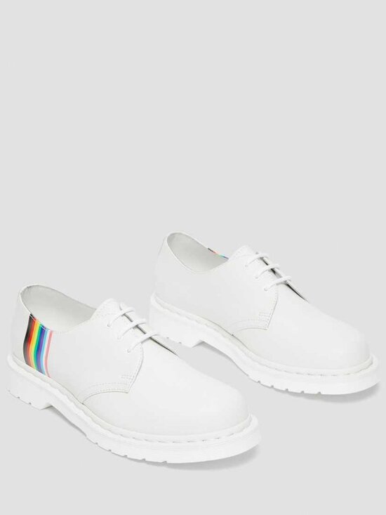 Dr. Martens 1461 For Pride Smooth Leather Lace-Up Oxford Shoes, Men’s 9/Women 10